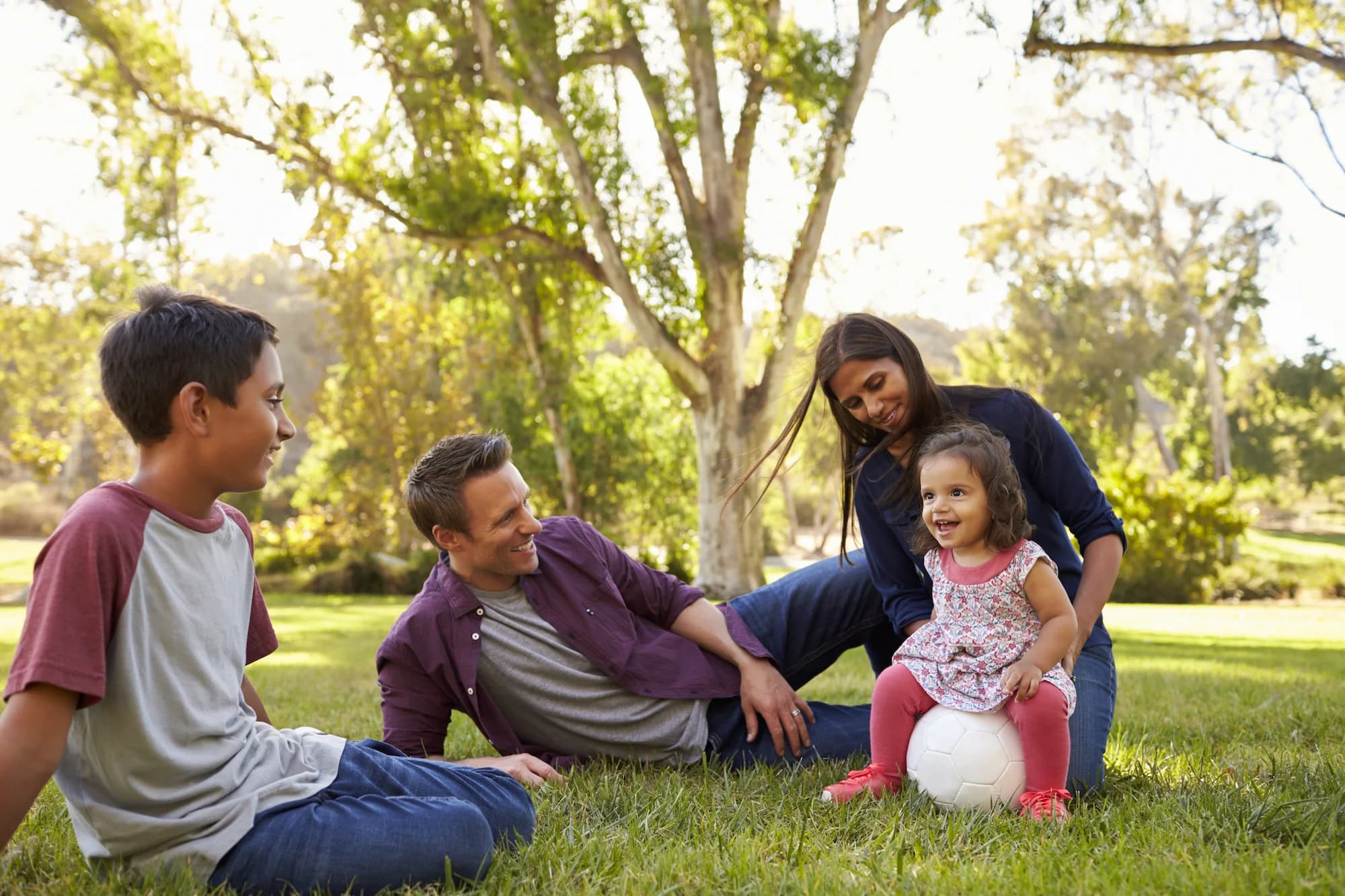 Kids enjoying outdoor activities